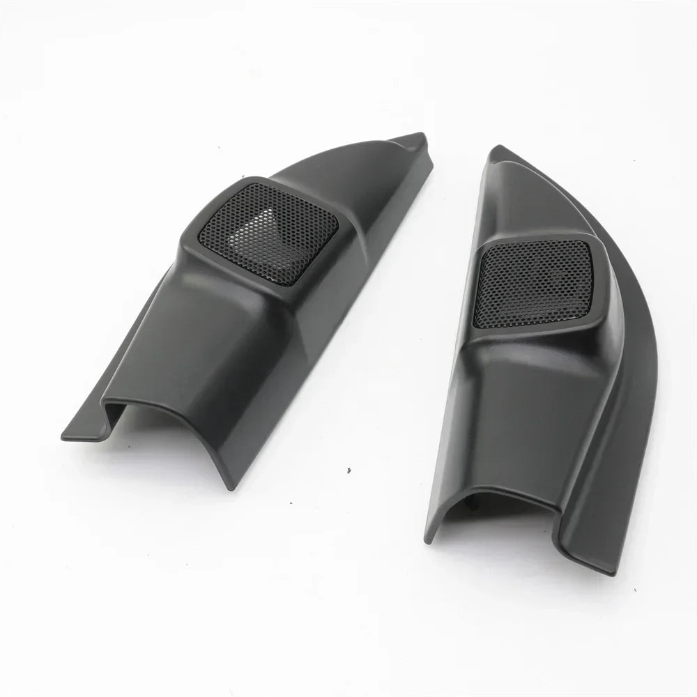 For Mazda 2 M2 2008-2016 2PCS Car Tweeter Refitting Audio Door Angle Gum Speaker Cover Boxes Mounts