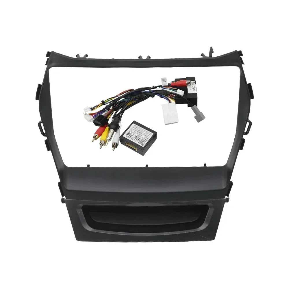 2Din Car Radio CD DVD GPS Stereo Panel Dash Mount Trim Kit Interface Frame Fascia fit for HYUNDAI Santa Fe IX45 2013~2017