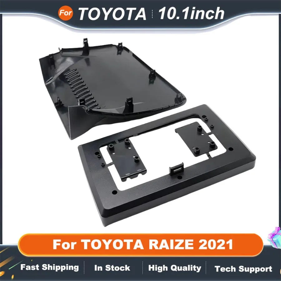10 Inch car stereo frame Adapter For TOYOTA RAIZE 2021 Android Radio Dash Fitting Panel Kit