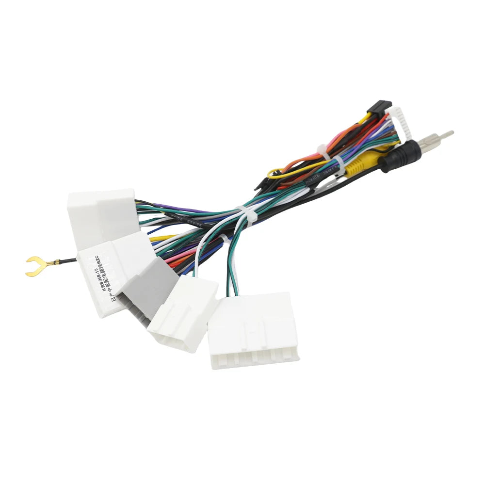 Harness Power Cord Adapter Canbus For Nissan Kicks Micra Versa Almera 2014-2021 Stereo Wiring