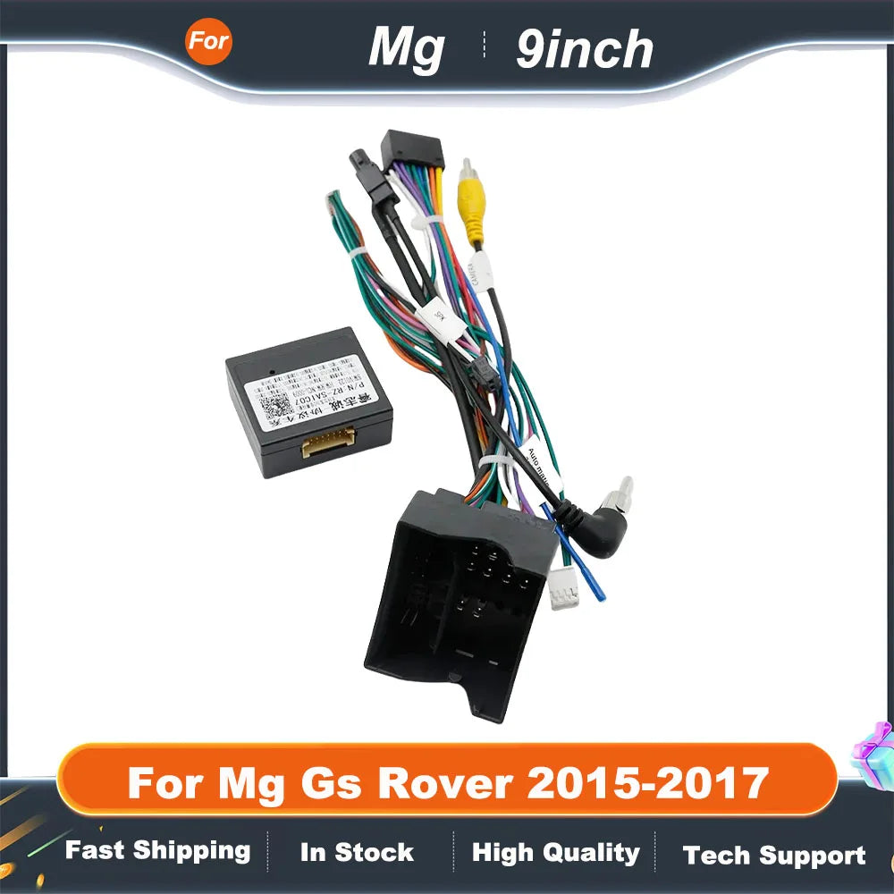 9 Inch Car Frame Fascia Adapter For Mg Gs Rover 2015-2017 Canbus Box Decoder Android Radio Audio Dash Fitting Panel Kit