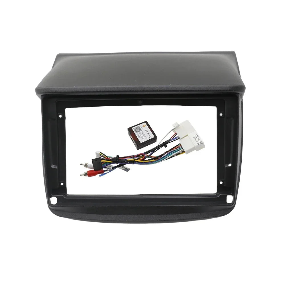 9 Inch Car Fascia Radio Panel DVD Frame Dash Kit Install Adapter Console For Mitsubishi Pajero Sport 2 L200 Triton 2008 - 2016