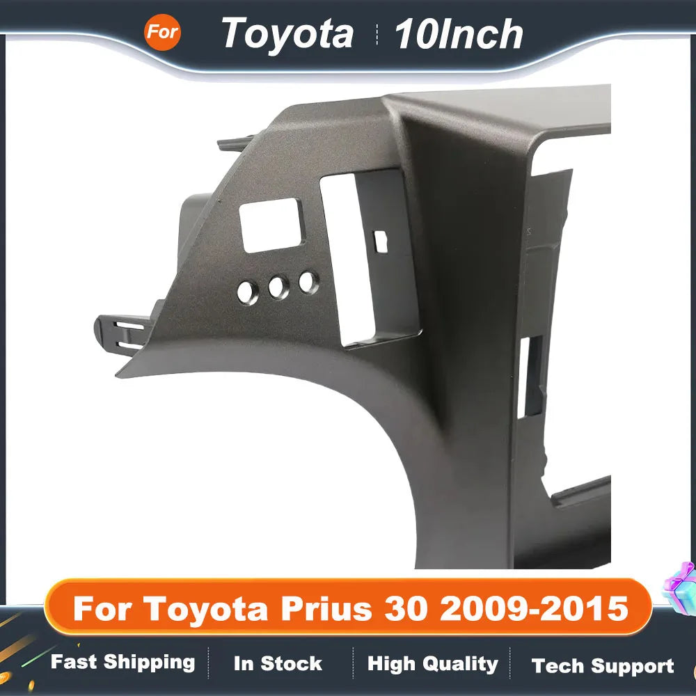 10 Inch Car Frame Fascia Adapter For Toyota Prius 30 2009-2015 Android Radio Dash Fitting Panel Kit