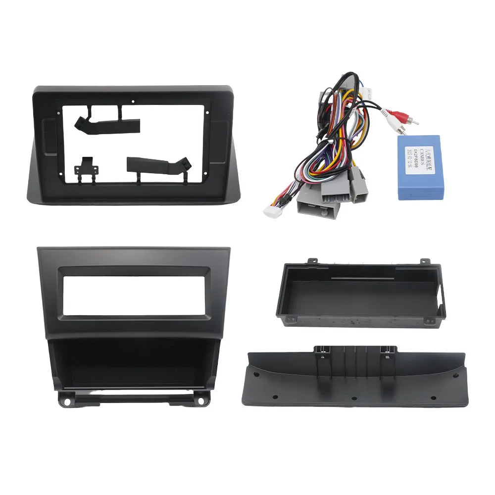 10.1 Inch Car Radio Fascia For Honda Accord 8th 2008-2013 Android GPS MP5 Player Casing Frame 2 Din Head Unit Dash Cover Panel