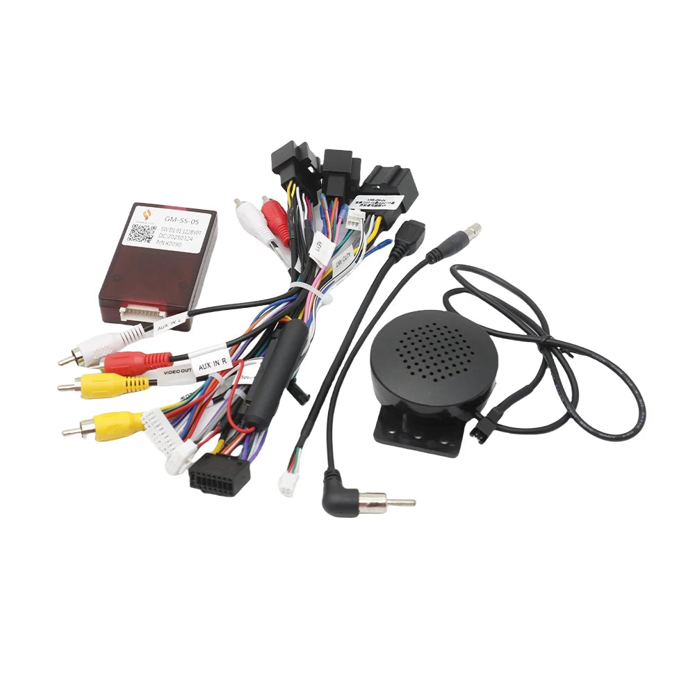 GM-SS-05 Canbus Box Adapter for GMC Yukon Acadia Chevy Tahoe Chevrolet Enclave Silverado Suburban Car 16 Pin Car Wiring Harness