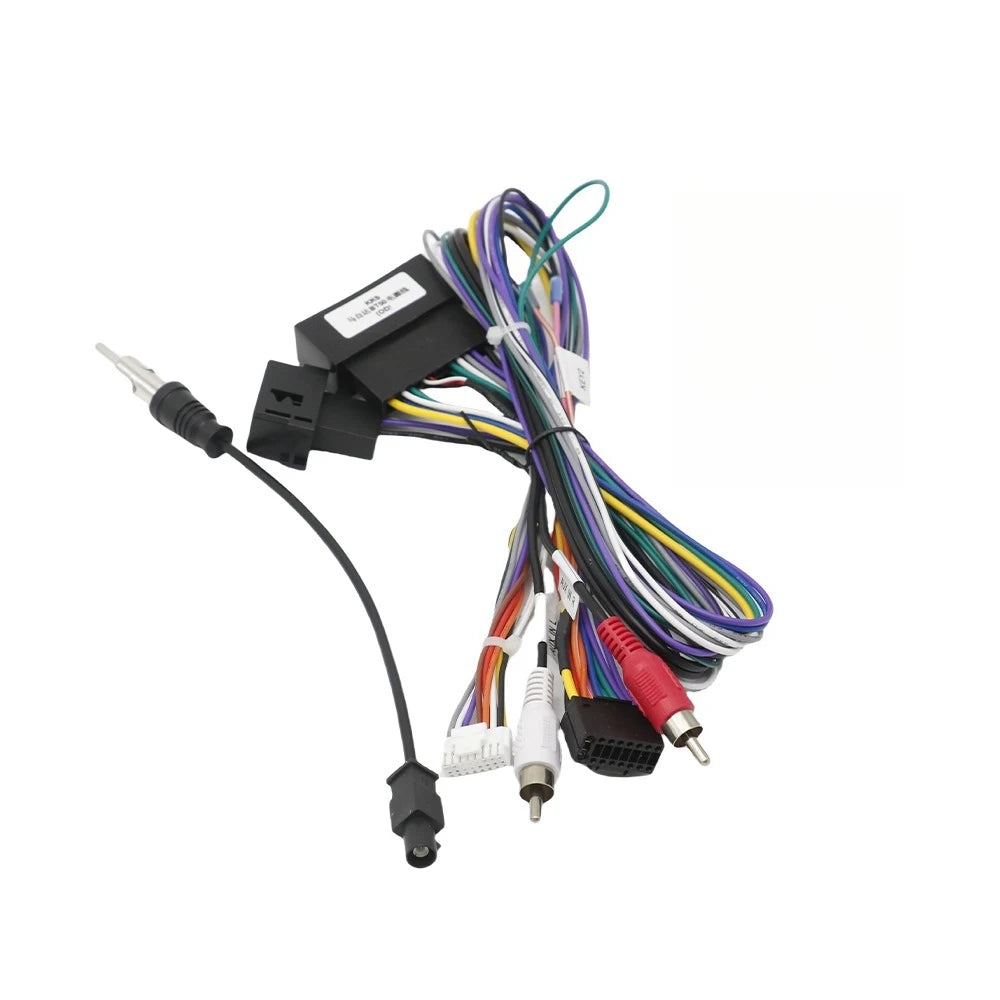 16 Pin Canbus Box For MAZDA BT50 2008-2020 2 Din Android GPS Radio Wiring Harness Power Cable