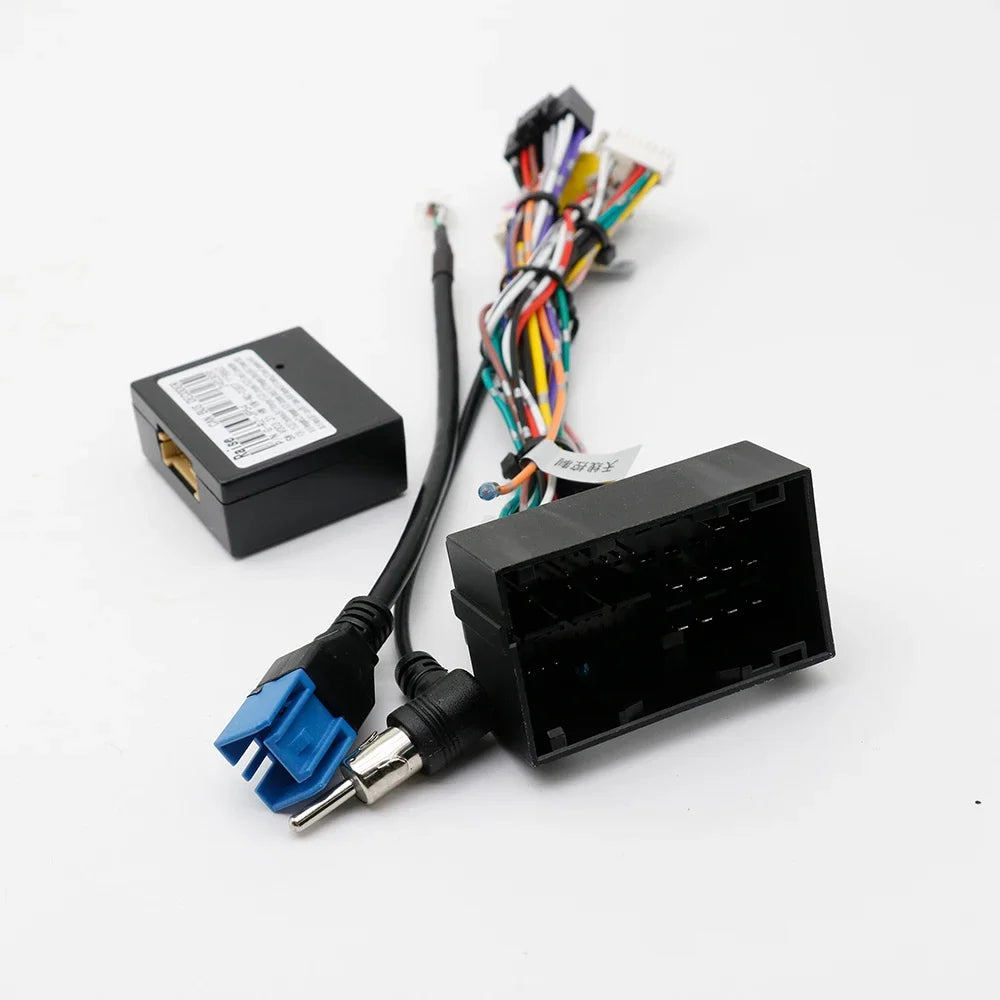 Car Radio Fascia Frame Adapter Canbus Box Decoder For Jeep Renegade 2016-2020 Android Dash Fitting Panel Kit Face Plate