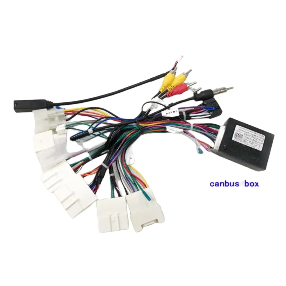 JBL16 Pin Car Radio Stereo Wiring Harness Cable Adapter For Toyota Prado 150 2013/Camry 2018/Avensis 2012/Verso 2016/RAV4 2017