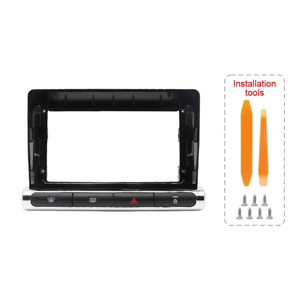 9 inch 22.86cm Car Frame Fascia For CITROEN C3 2018-2023 Fitting Panel Kit Adapter Android Radio Dashboard Head Unit Mounting