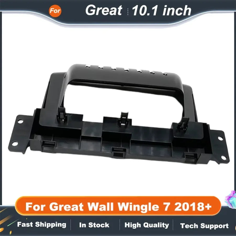 10.1 inch car stereo frame For Great Wall Wingle 7 2018+ Adapter Canbus Box Decoder Android Radio Dash Fitting Panel Kit