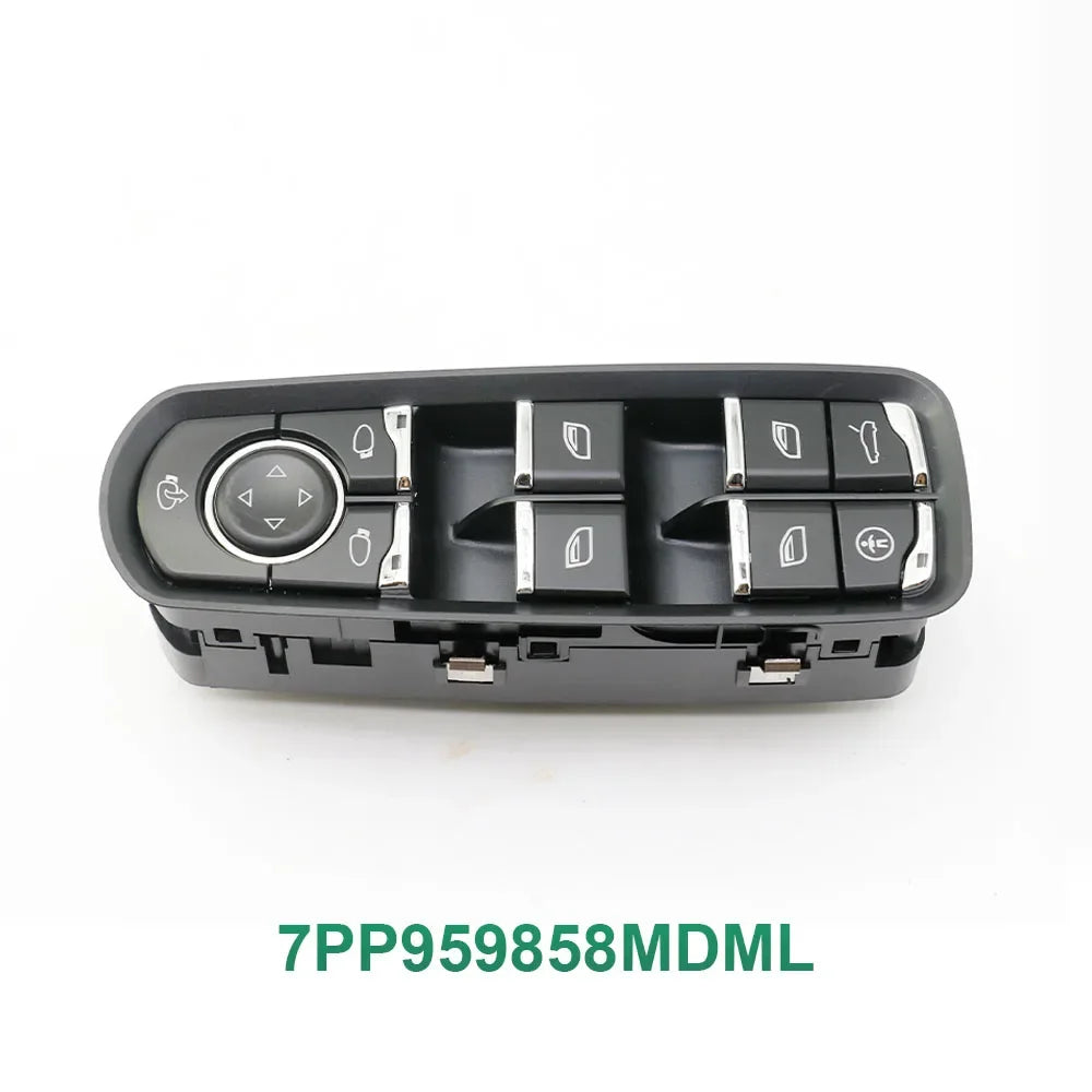 7PP959858MDML Power Window Switch for Porsche Panamera Cayenne Macan Car Electric Closing Panel