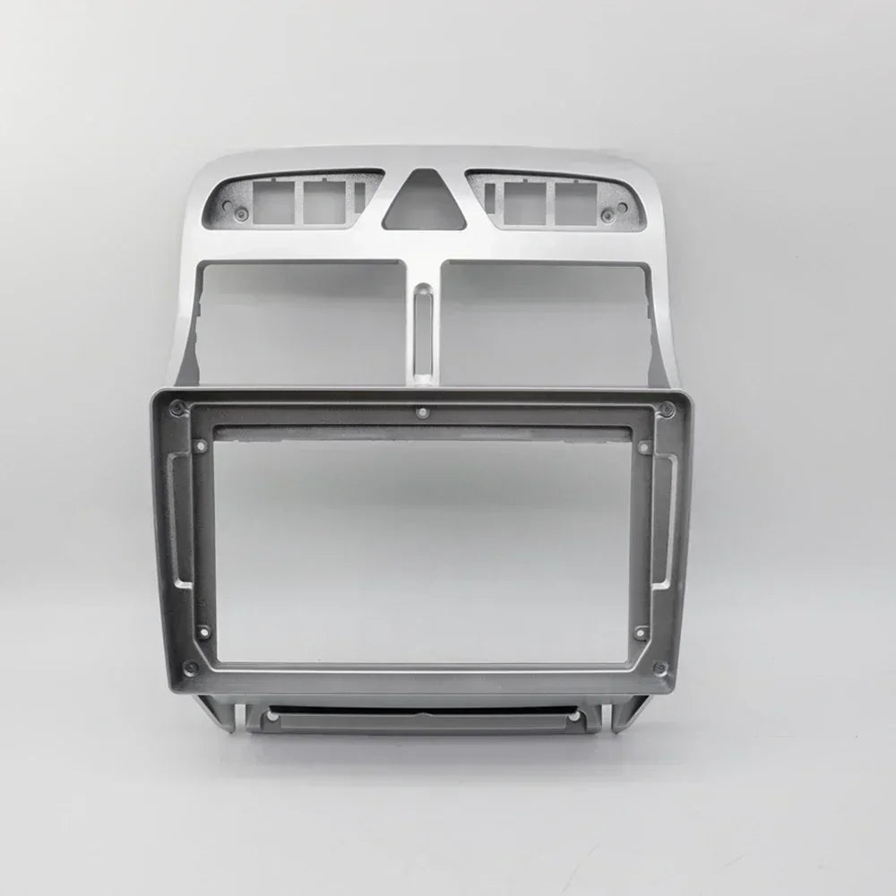 9inch 2 Din For Peugeot 307 307CC 2002-2013 Car Fascia Radio Panel Audio Fitting Adaptor Dash Trim Kits Facia Panel Radio Player