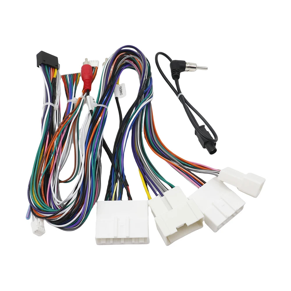 Wiring Harness Canbus Decoder for Renault Clio Mk4 with Tomtom 16 Pin To 12Pin 32Pin 24Pin Connector Car Android Cable Adapter