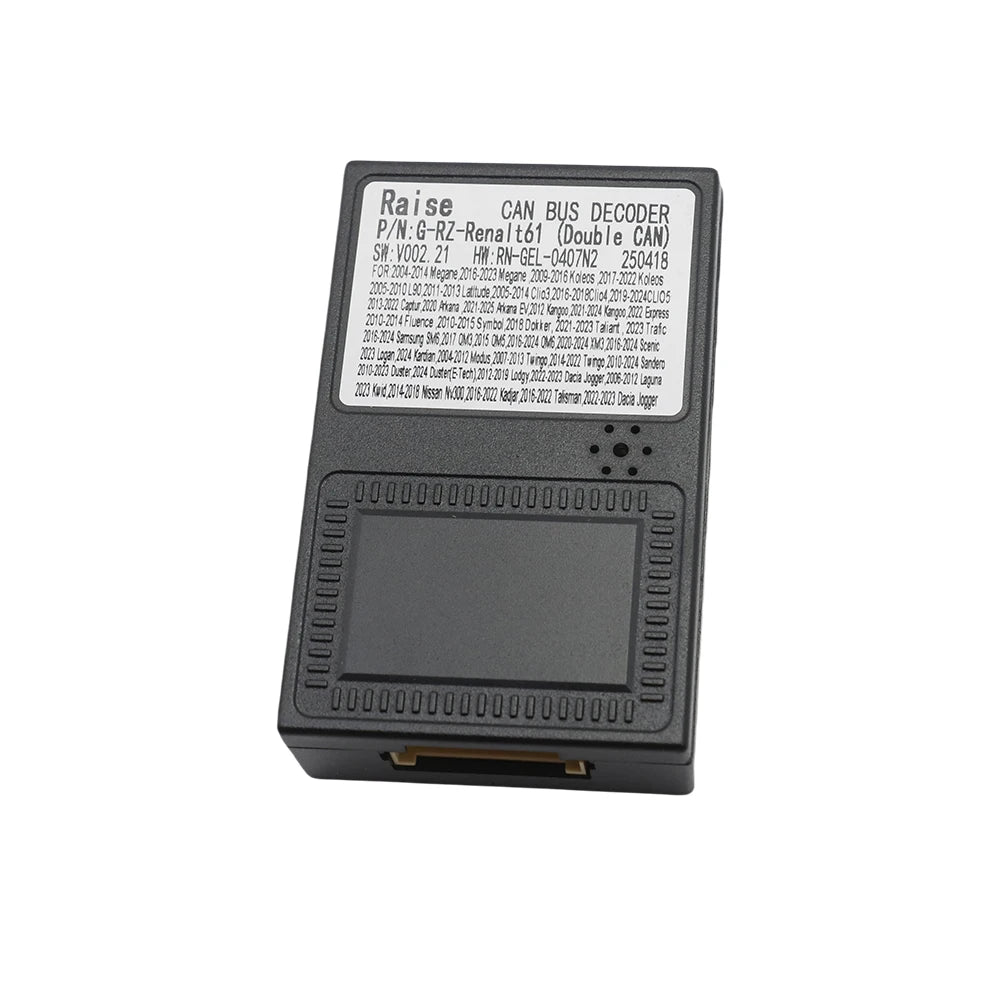 Wiring Harness CanBus Decoder for Renault Clio Mk4 with Tomtom 16 Pin To 12Pin 32Pin 24Pin Connector Car Android Cable Adapter