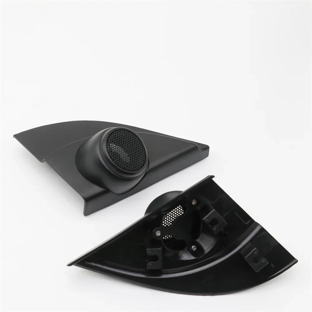 AUTODAILY 2PCS For Hyundai Solaris Verna 2010-2016 Car Tweeter Refitting Audio Door Angle Gum Speaker Cover Boxes Mounts