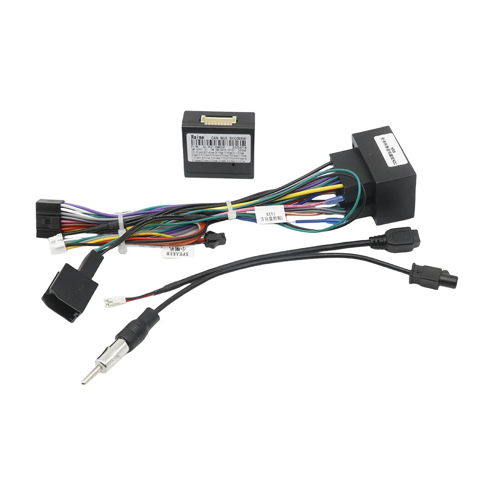 16 Pin Connector Android Cable for Chevrolet Cruze Spark Malibu Onix Aveo Zafira Insignia with Canbus Wiring Harness Adapter