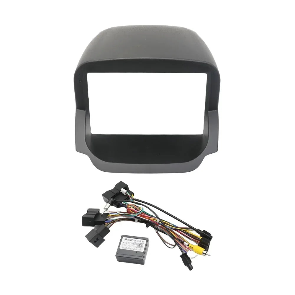 For 2013-2017 FORD ECOSPORT (9INCH)Car Radio Fascias Android GPS MP5 Stereo Player 2 Din Head Unit Panel Dash Frame Installation