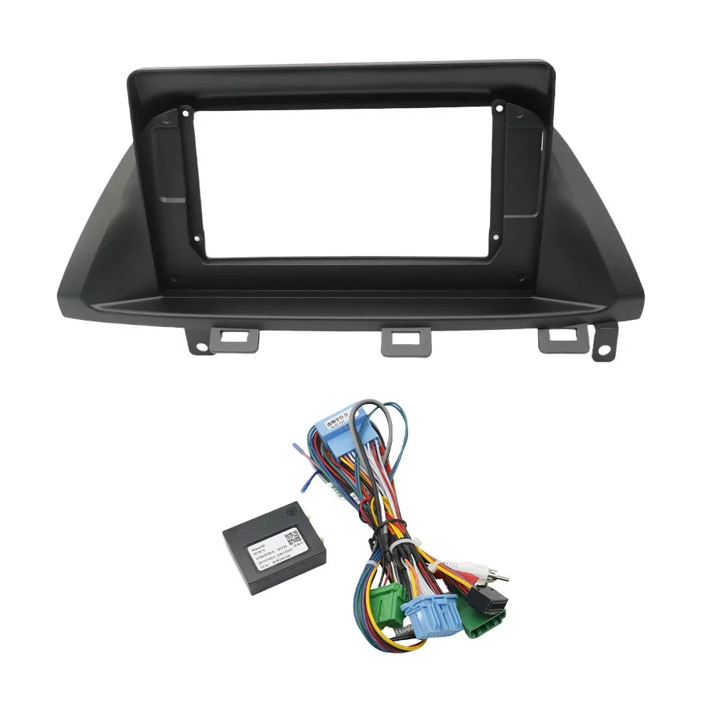 10 Inch Car Frame Fascia Adapter Canbus Box Android Radio Dash Fitting Panel Kit For Honda Odyssey US Version 2005-2010