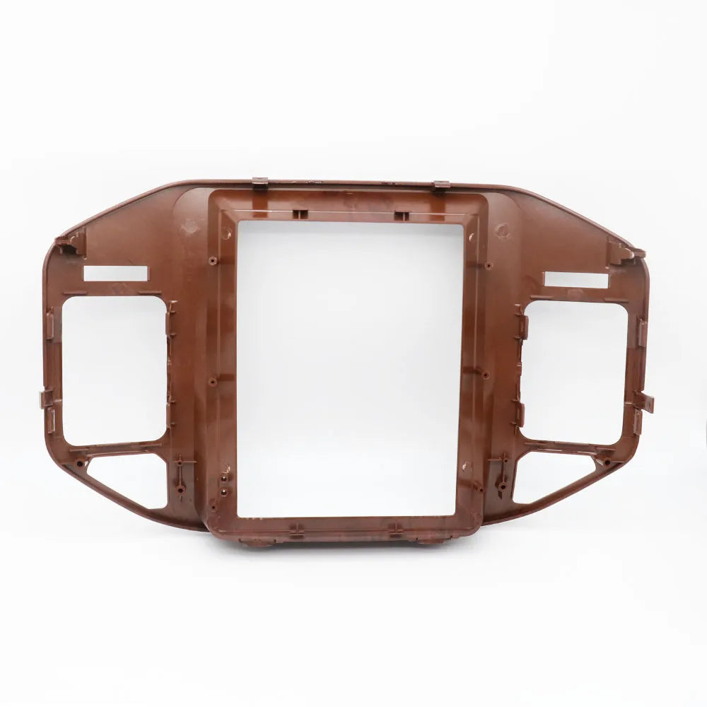 9.7Inch Tesla Style 2 Din Android Car Radio Stereo Frame Multimedia Panel Player Fascias For 2004-2011 MITSUBISHI V73 PAJERO