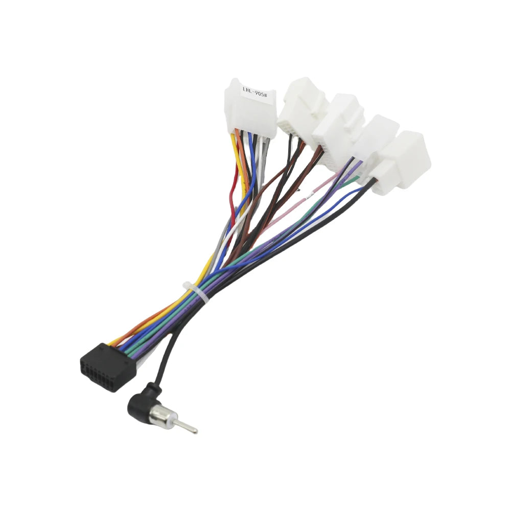 XP Car Radio Cable For Toyota Avensis Tundra Vios Lexus 16pin Power Wiring Harness DVD GPS Android Multimedia Connector