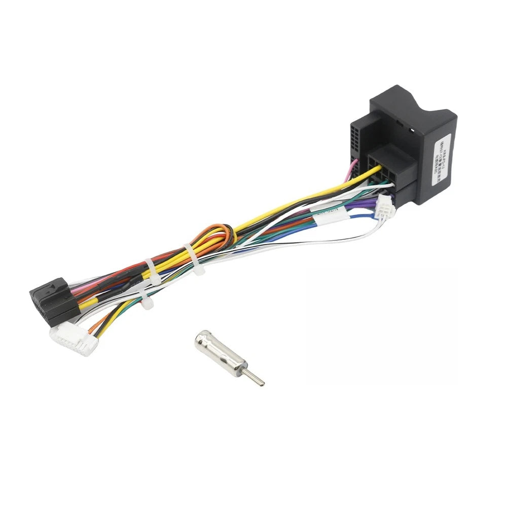 16 Pin To Quadlock Wiring Harness for Ford Focus MK2 Fiesta Mondeo Transit CAN Bus Decoder Automotive Cable Android Radio