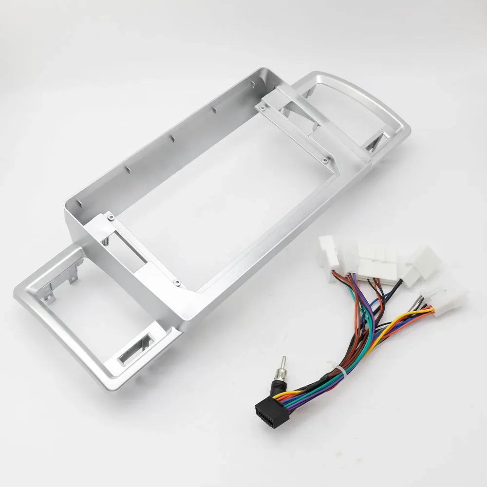 10 Inch Car Frame Fascia Adapter Canbus Box Decoder For Toyota Hiace 2010-2018 Android Radio Dash Fitting Panel Kit