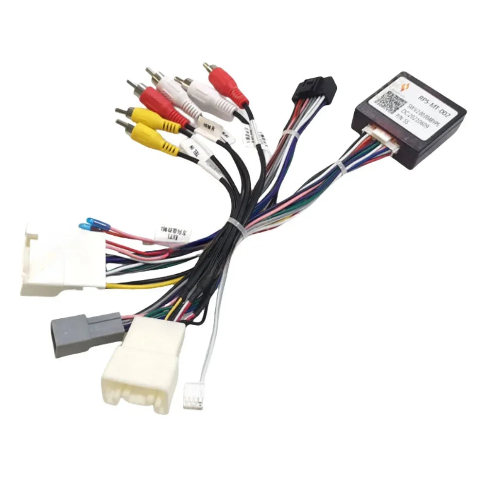 16 PIN Wiring Canbus Decoder RP5-MT-002 For Mitsubishi PAJERO SPORT TRITON ECLIPSE ASX Outlander Support Original 360 Camera