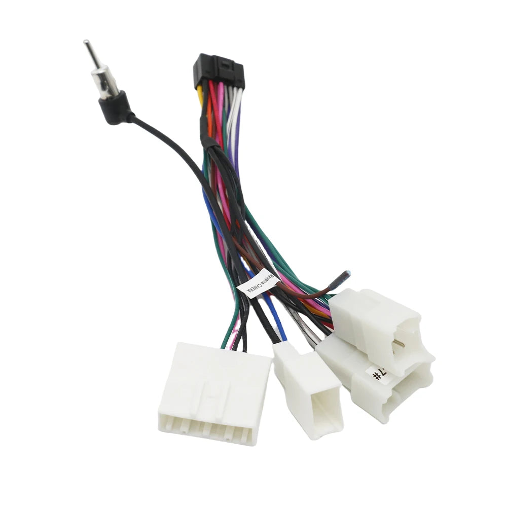 XP Car Radio Cable For Toyota Avensis Tundra Vios Lexus 16pin Power Wiring Harness DVD GPS Android Multimedia Connector