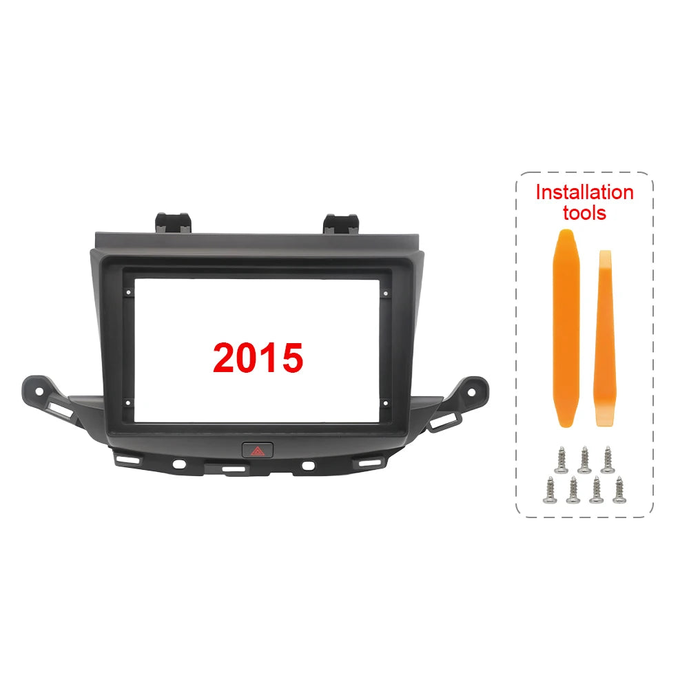9 Inch 22.86cm Car Radio Frame for Opel Astra K Buick Verano GS 2015-2021 Stereo Panel Wiring Harness Power Cable Adapter Canbus