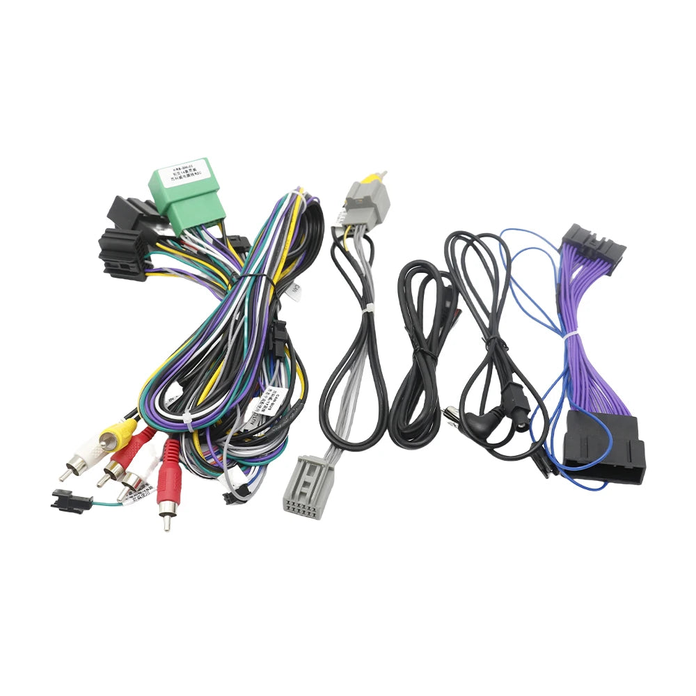 For Opel Karl 2018 for Astra 2017 for Chevrolet Cruze 2015-2016 Car 16pin Radio Audio Wiring Harness for Equinox 2017/BuickRegal