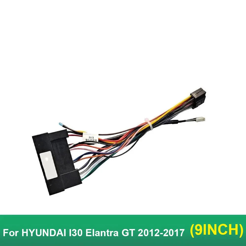 For Hyundai I30 I-30 2012-2016 9 inch auto parts dashboard accessories touch screen car DVD player plastic frame