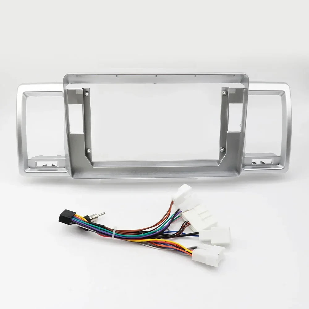 10 Inch Car Frame Fascia Adapter Canbus Box Decoder For Toyota Hiace 2010-2018 Android Radio Dash Fitting Panel Kit