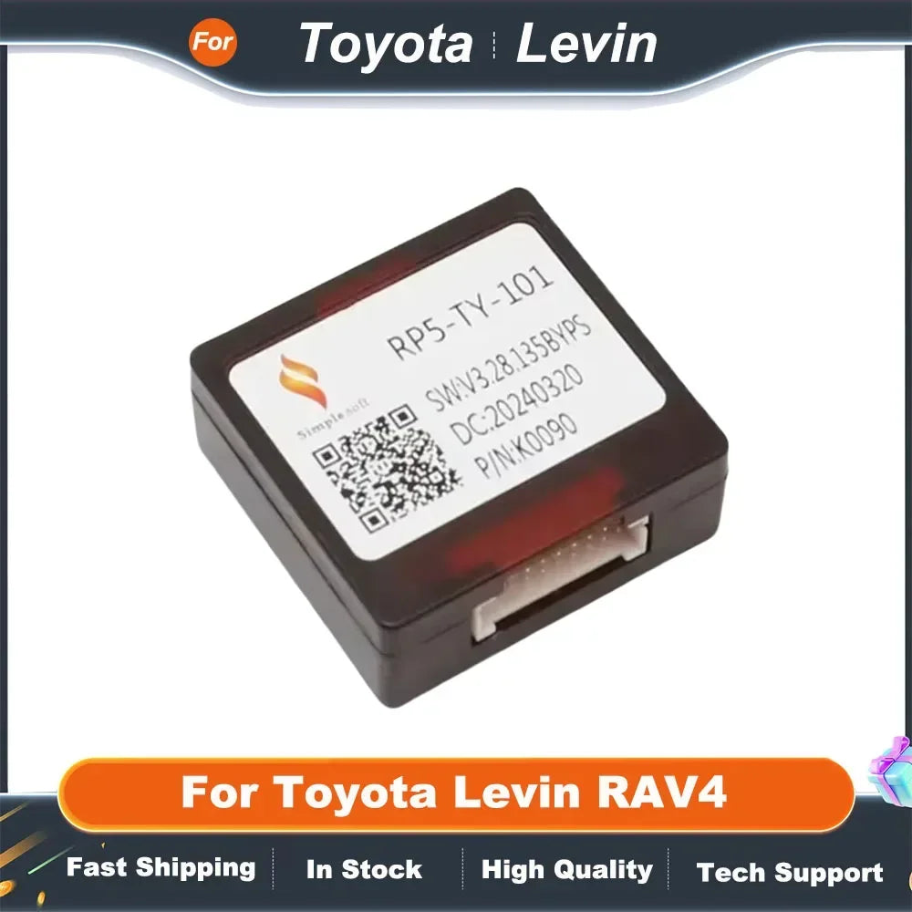 Universal 16Pin Car Radio Fascia Frame Harness Adapter with CANBus Decoder for Toyota RAV4 Camry Corolla Highlander Prius