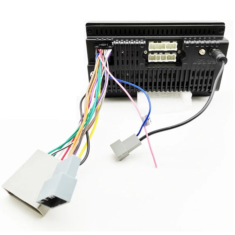 Radio Wiring Harness, 16 Pin to 17 Pin Connector, Android Cable Adapter, for Honda Civic 8, CRV 3, Mitsubishi Lancer Outlander