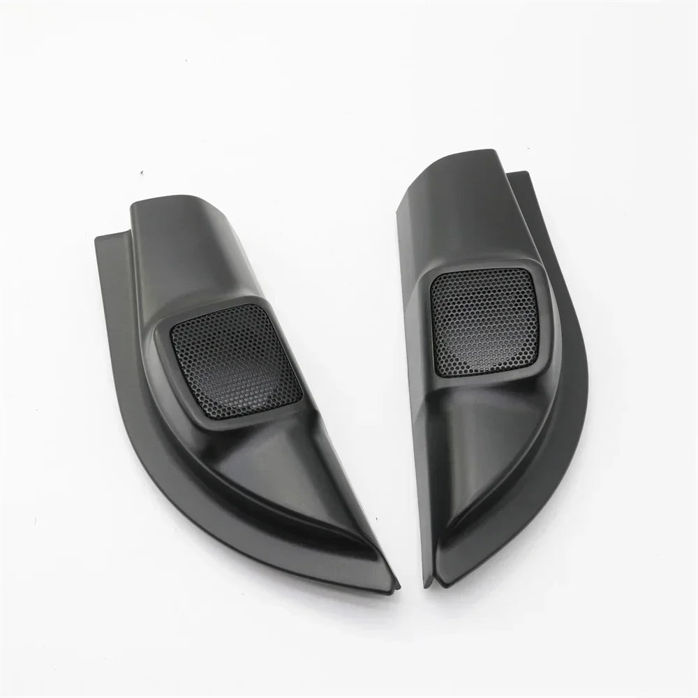 For Mazda 2 M2 2008-2016 2PCS Car Tweeter Refitting Audio Door Angle Gum Speaker Cover Boxes Mounts
