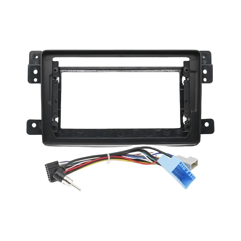 For Suzuki Grand Vitara 2005 -2015 9 Inch Car Radio Android MP5 Player Casing Frame Fascia Stereo Dash 2 Din Head Unit Panel Kit