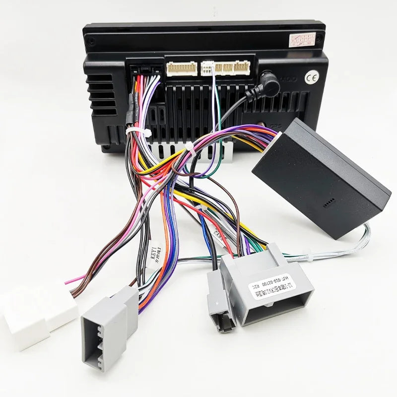 Radio Wiring Harness, CAN Bus Decoder, 16Pin to 24 Pin, Android System Connector Antenna Cable Adapter for Honda CRV MK4 Civic 9
