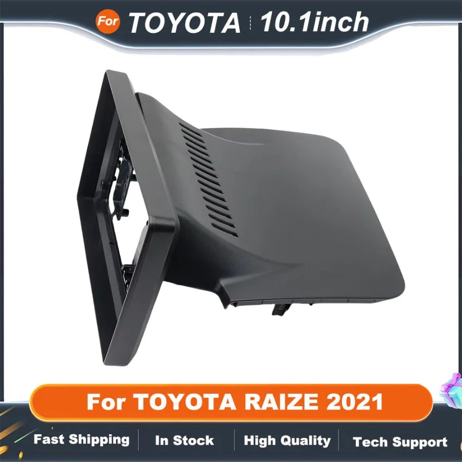 10 Inch car stereo frame Adapter For TOYOTA RAIZE 2021 Android Radio Dash Fitting Panel Kit