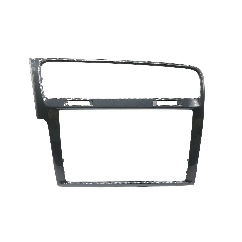 8 inch 9.2 car Radio Frame Decorative Piano Black/Gray/ Fibre Touch Screen Bezel Trim FasciasFor VW Golf 7 7.5 MIB2