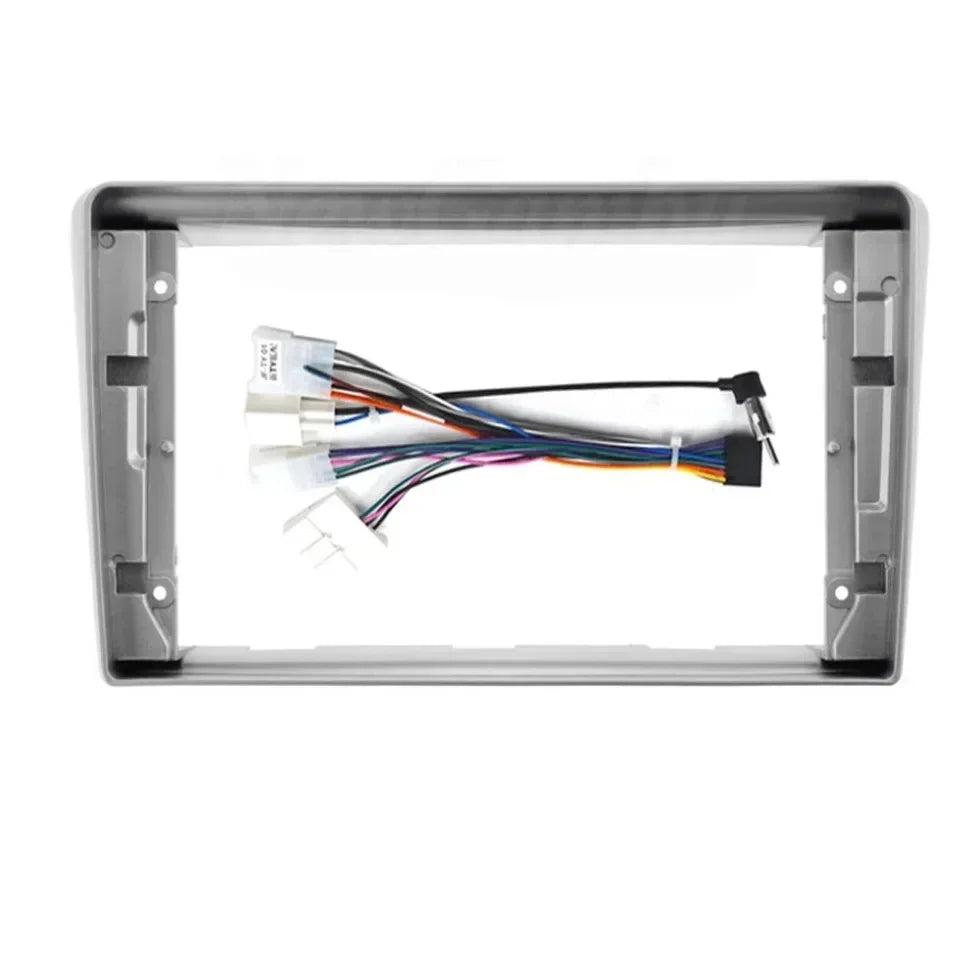 9" 2Din Car Radio CD DVD GPS Stereo Panel Dash Mount Trim Kit Interface Frame Fascia For Toyota Avensis T250 II 2003-2009