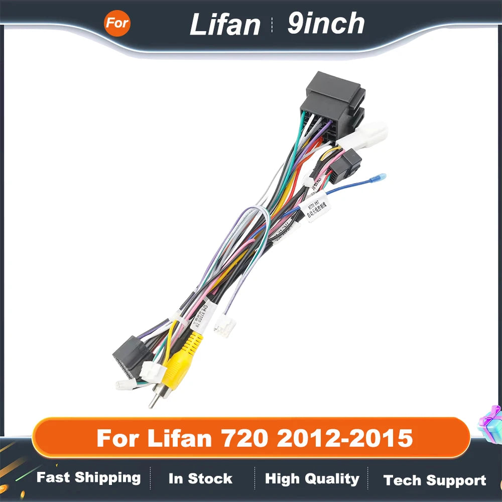 9 Inch Car Frame Fascia Adapter For Lifan 720 2012-2015 Canbus Box Decoder Android Radio Dash Fitting Panel Kit