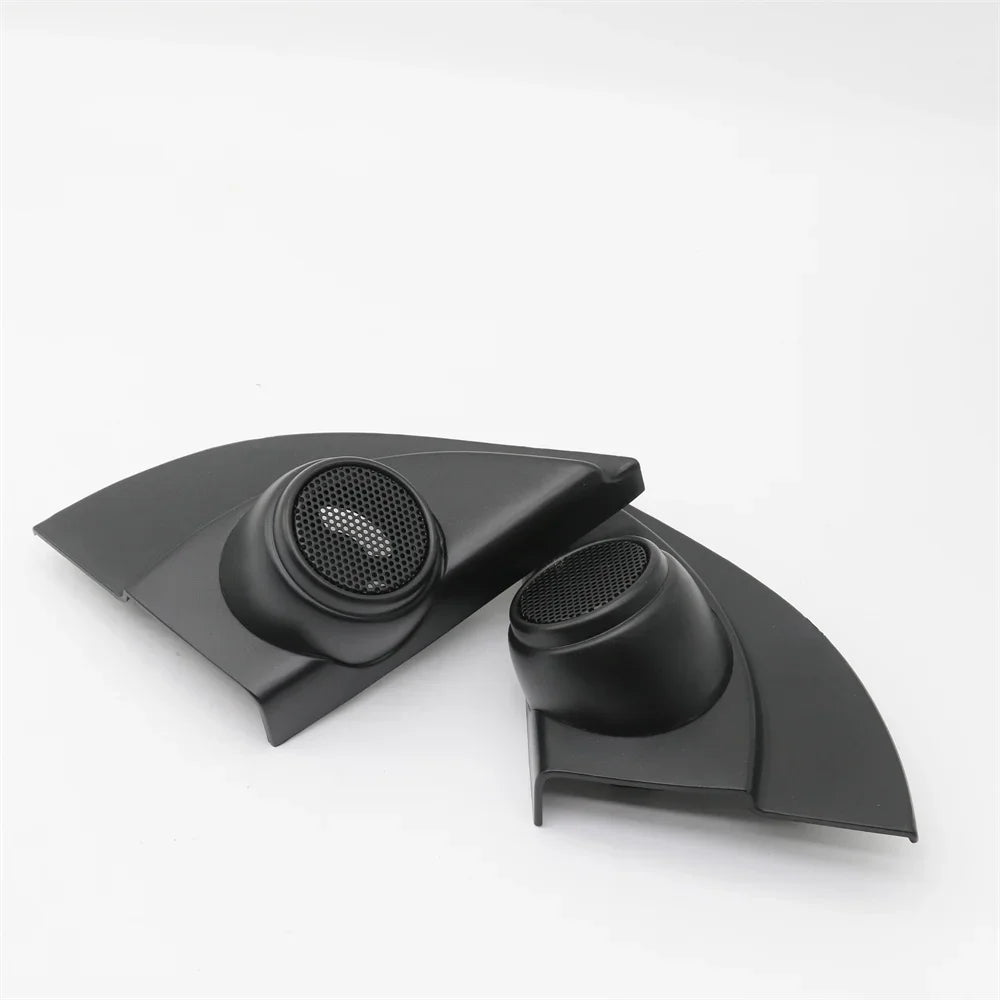 AUTODAILY 2PCS For Hyundai Solaris Verna 2010-2016 Car Tweeter Refitting Audio Door Angle Gum Speaker Cover Boxes Mounts