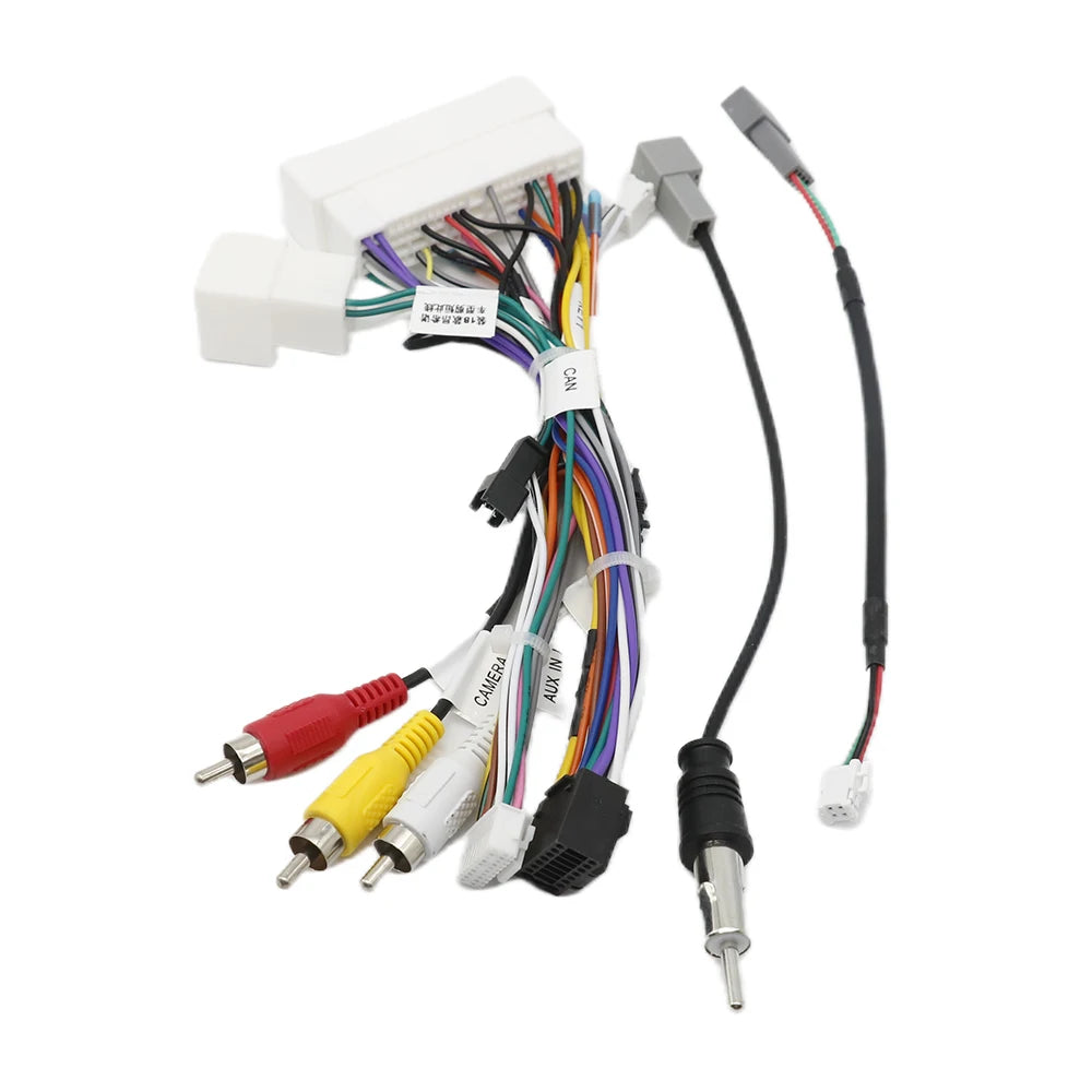 16Pin Wiring Harness Cable Adapter for Hyundai Encino Mistra Elantra Android GPS with Canbus Box for Tucson Lafesta IX35 IX45