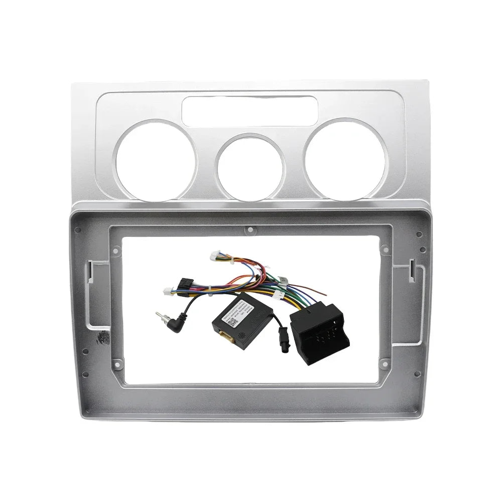 For 2004-2008 VOLKSWAGEN TOURAN (10.1INCH) Car Radio Fascias Android GPS MP5 Stereo Player 2 Din Head Unit Panel Dash Frame Inst