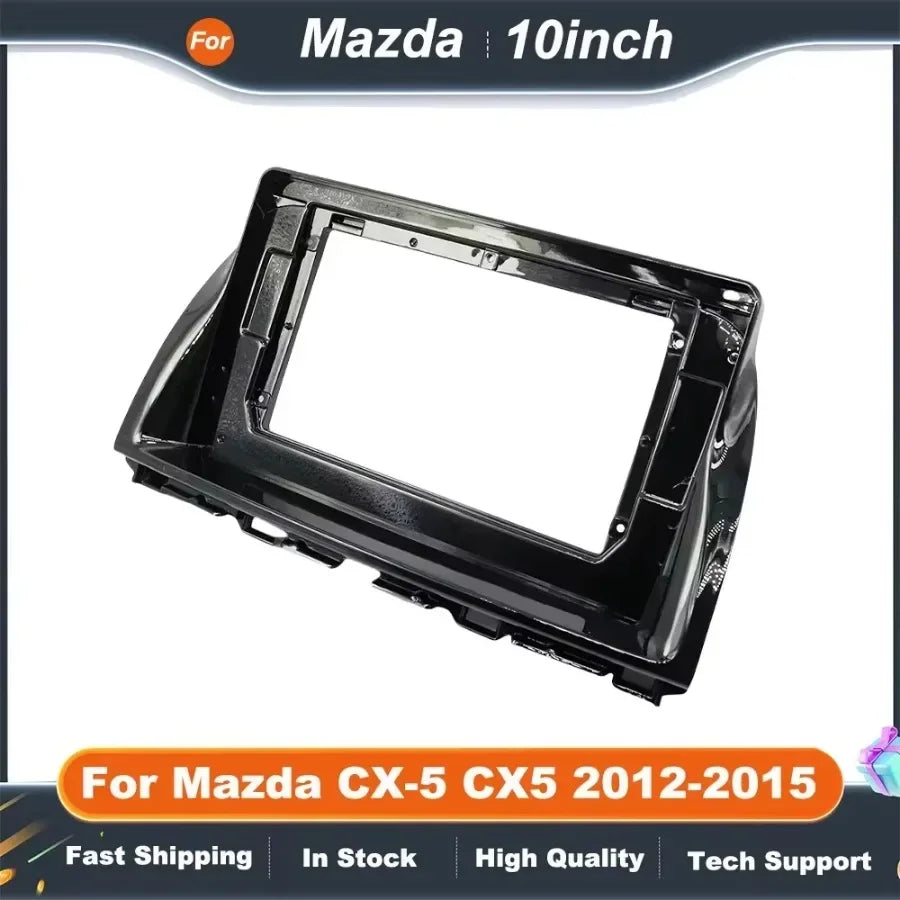 10 Inch Car Stereo Fascia with CANBUS Box for Mazda CX-5 2012-2015 Android Radio