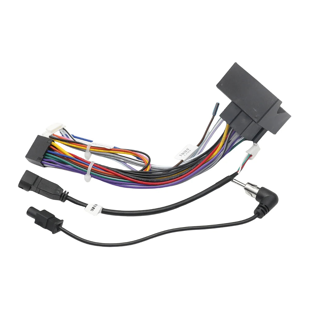 Android Power Wiring Harness Cable Adapter With Canbus Box For WINGLE 5 HIGH END POWERRWIREGRW-RZ-14