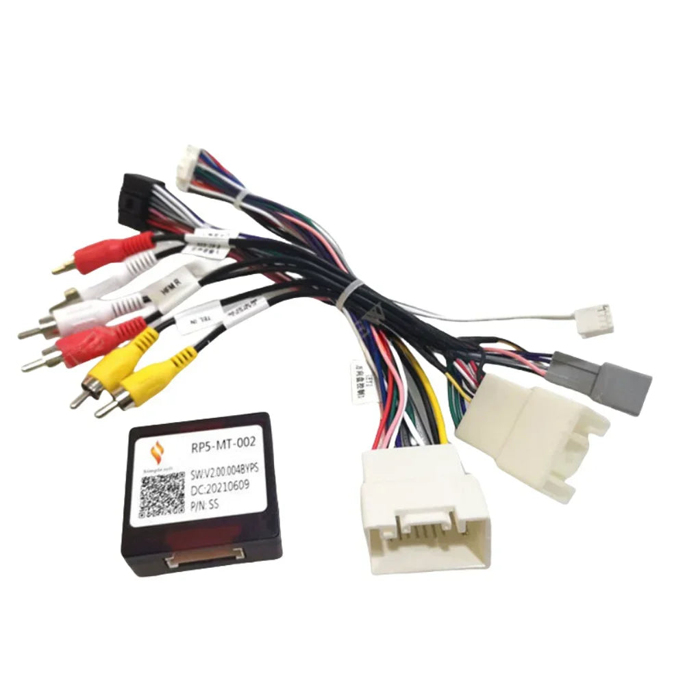 16 PIN Wiring Canbus Decoder RP5-MT-002 For Mitsubishi PAJERO SPORT TRITON ECLIPSE ASX Outlander Support Original 360 Camera