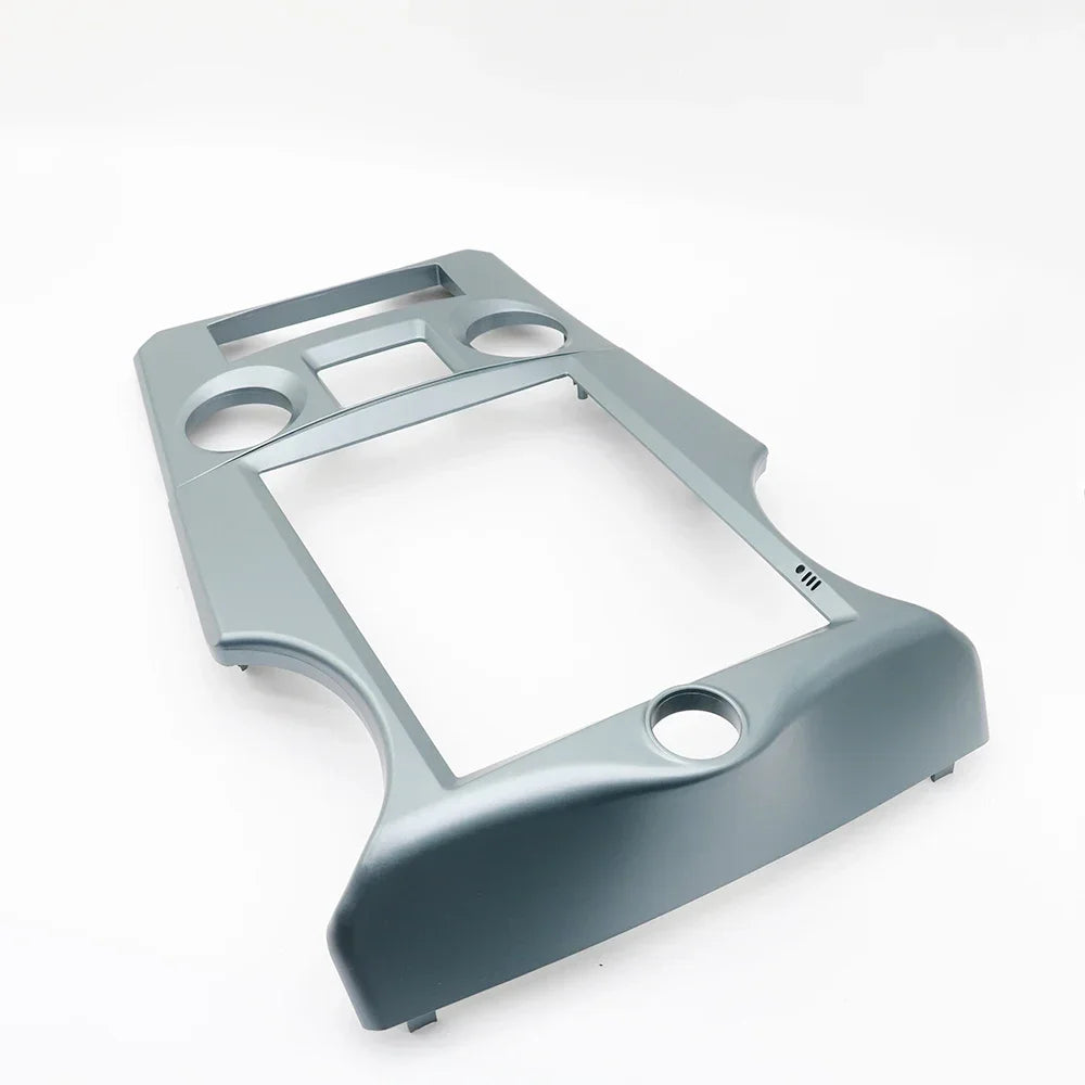 9.7 Inch 2 Din Car Radio Fascias For KIA CARENS 2007-2011 Tesla Style Multimedia Frame Video Player Navigation DVD Panel Trim