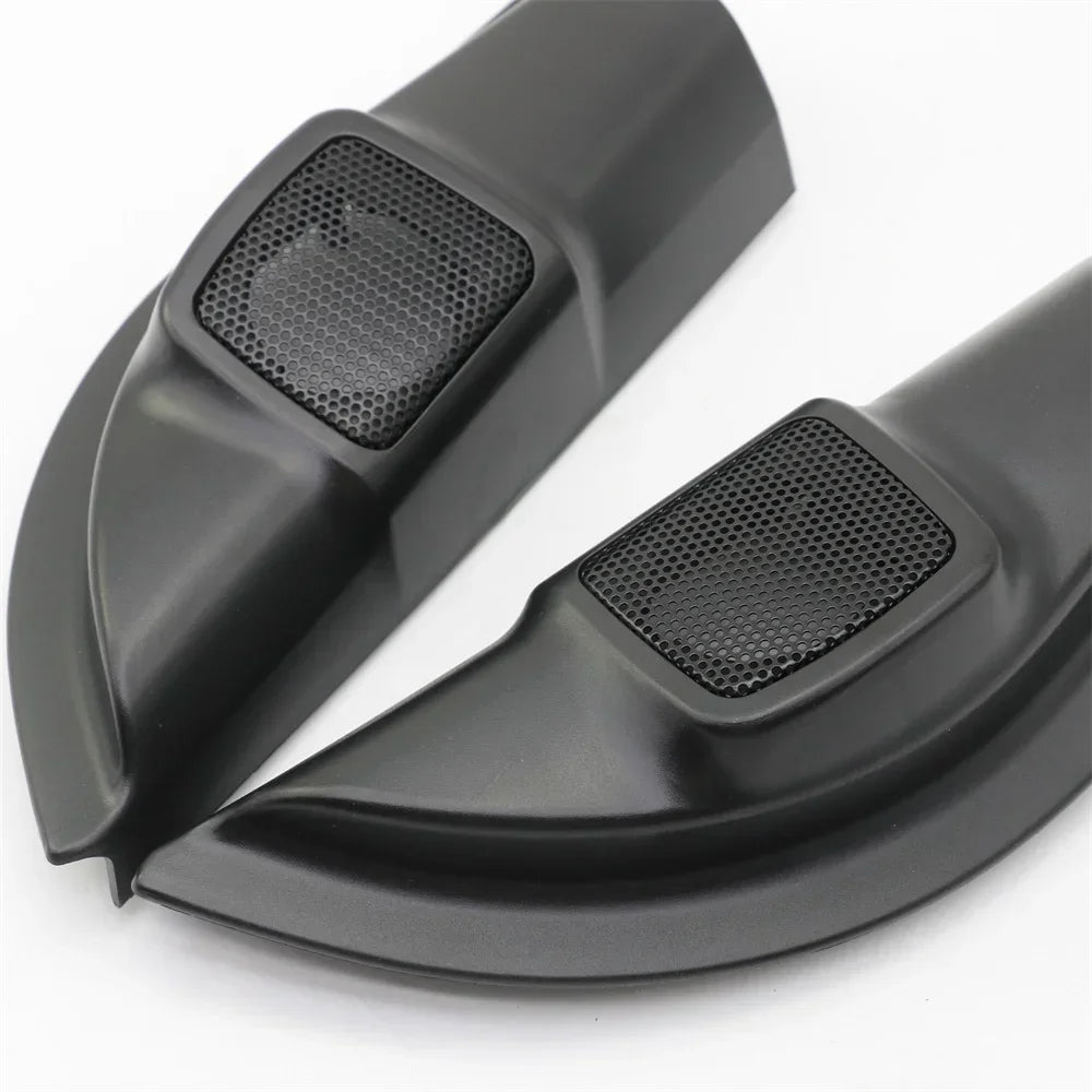 For Mazda 2 M2 2008-2016 2PCS Car Tweeter Refitting Audio Door Angle Gum Speaker Cover Boxes Mounts