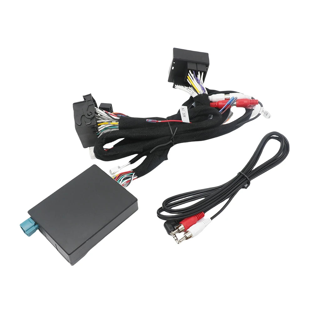 16pin Wiring Harness Adapter Canbus Box Decoder For BMW NBT CCC CIC EVO System Android Radio Power Cabler